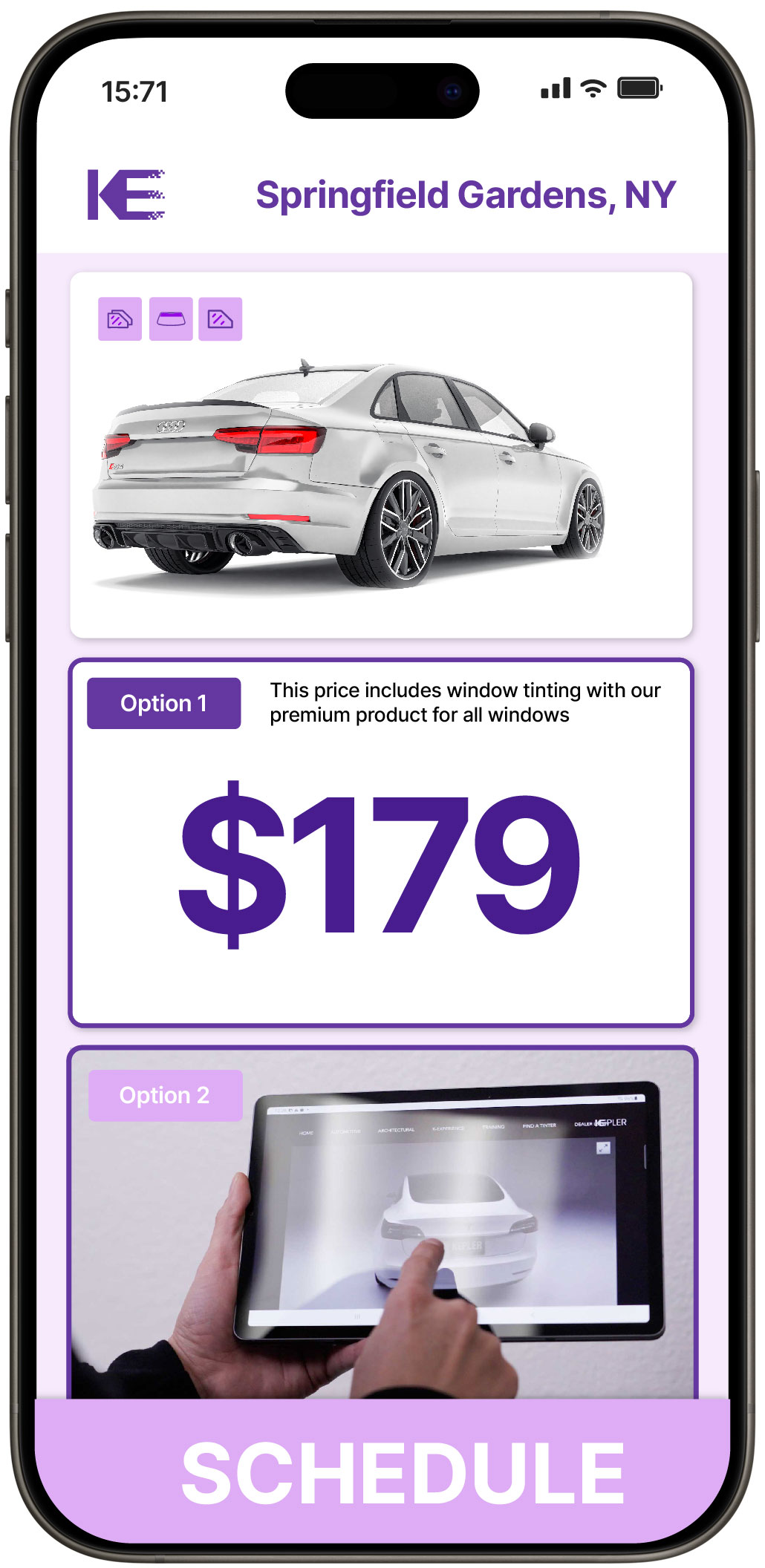 View Competitive Car Window Tinting Prices in Springfield Gardens, New York