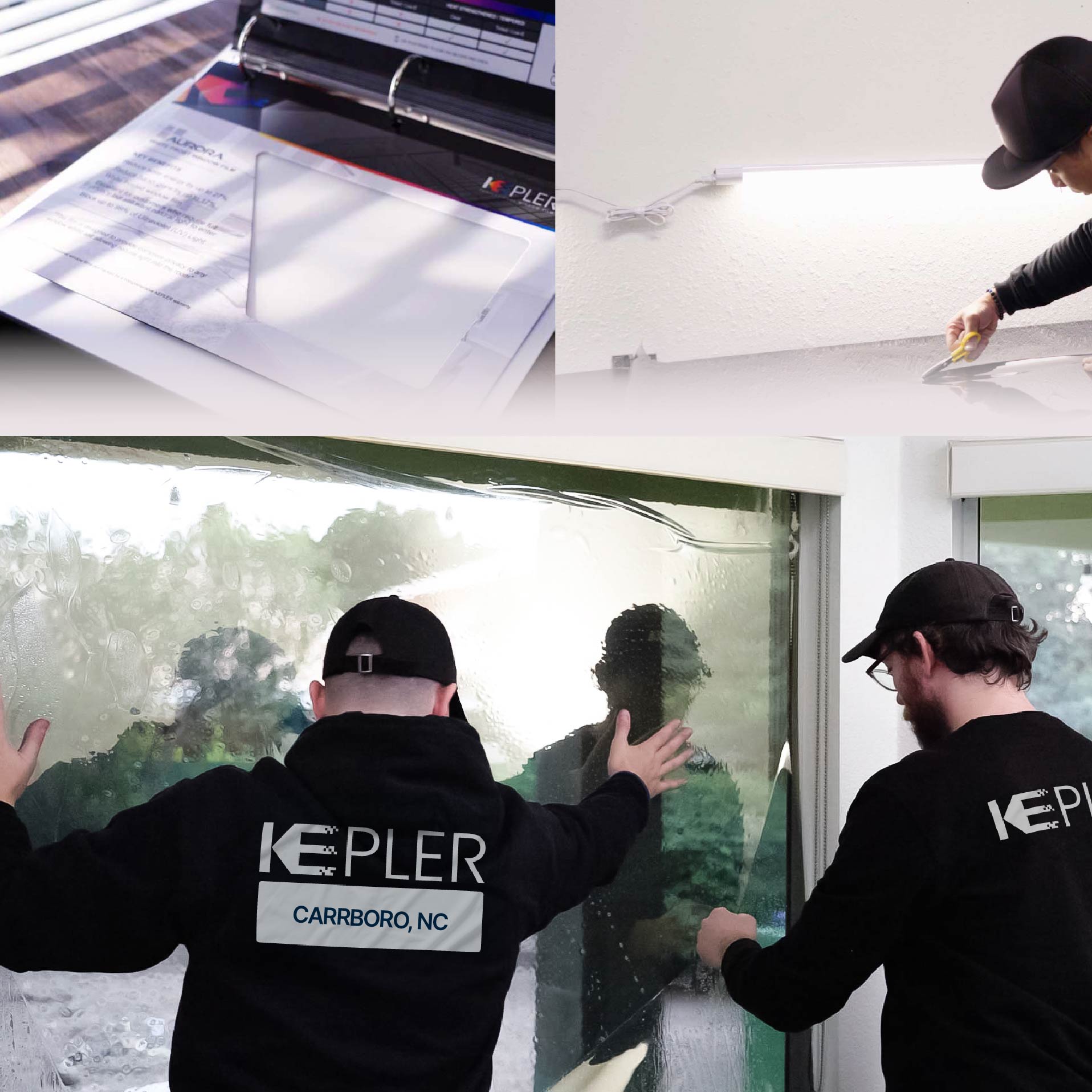 Kepler Specialist Performing Commercial Window Tinting in Carrboro Carrboro