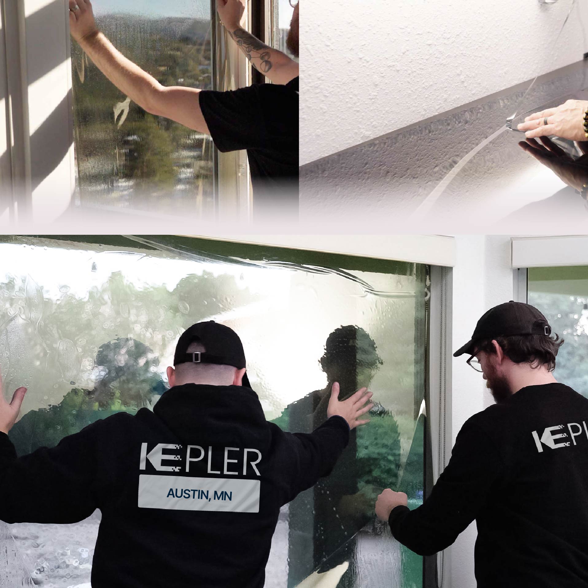 Kepler Specialist Performing Commercial Window Tinting in Austin Austin