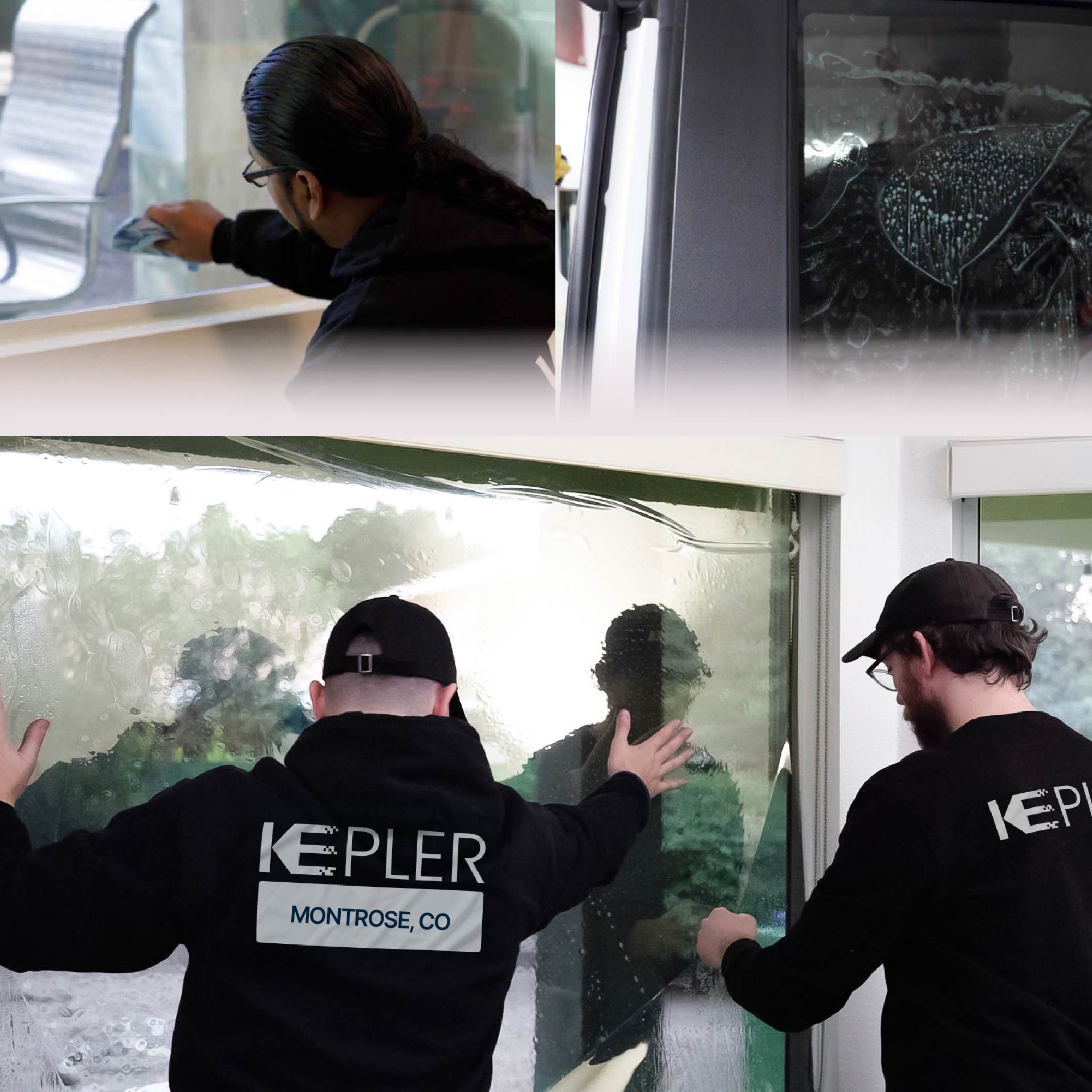 Kepler Specialist Performing Commercial Window Tinting in Montrose Montrose