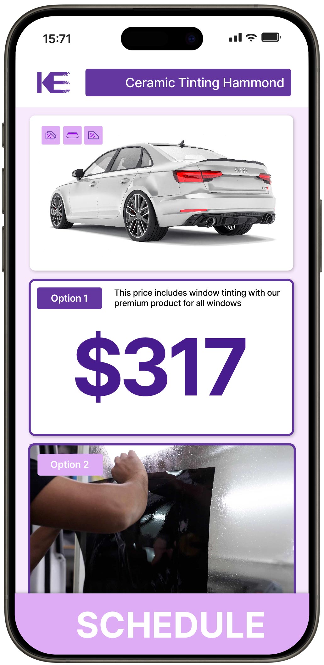 View Affordable Ceramic Window Tinting Costs in Hammond, Indiana