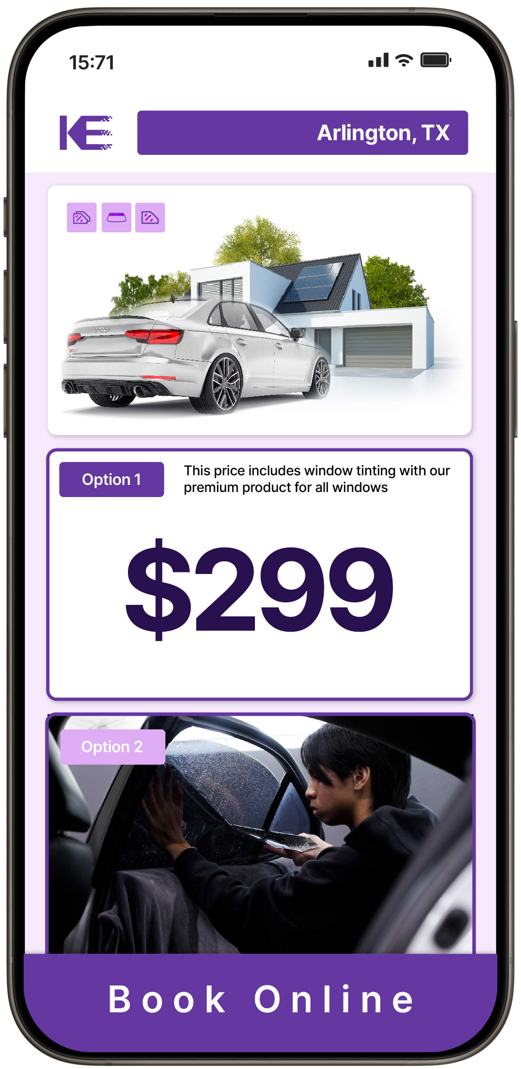 View Competitive Tesla Window Tinting Prices in Kyle, Texas