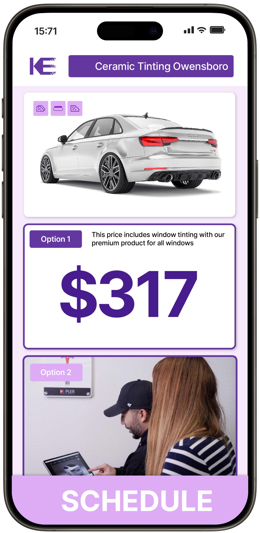 View Competitive Ceramic Window Tinting Rates in Owensboro, Kentucky