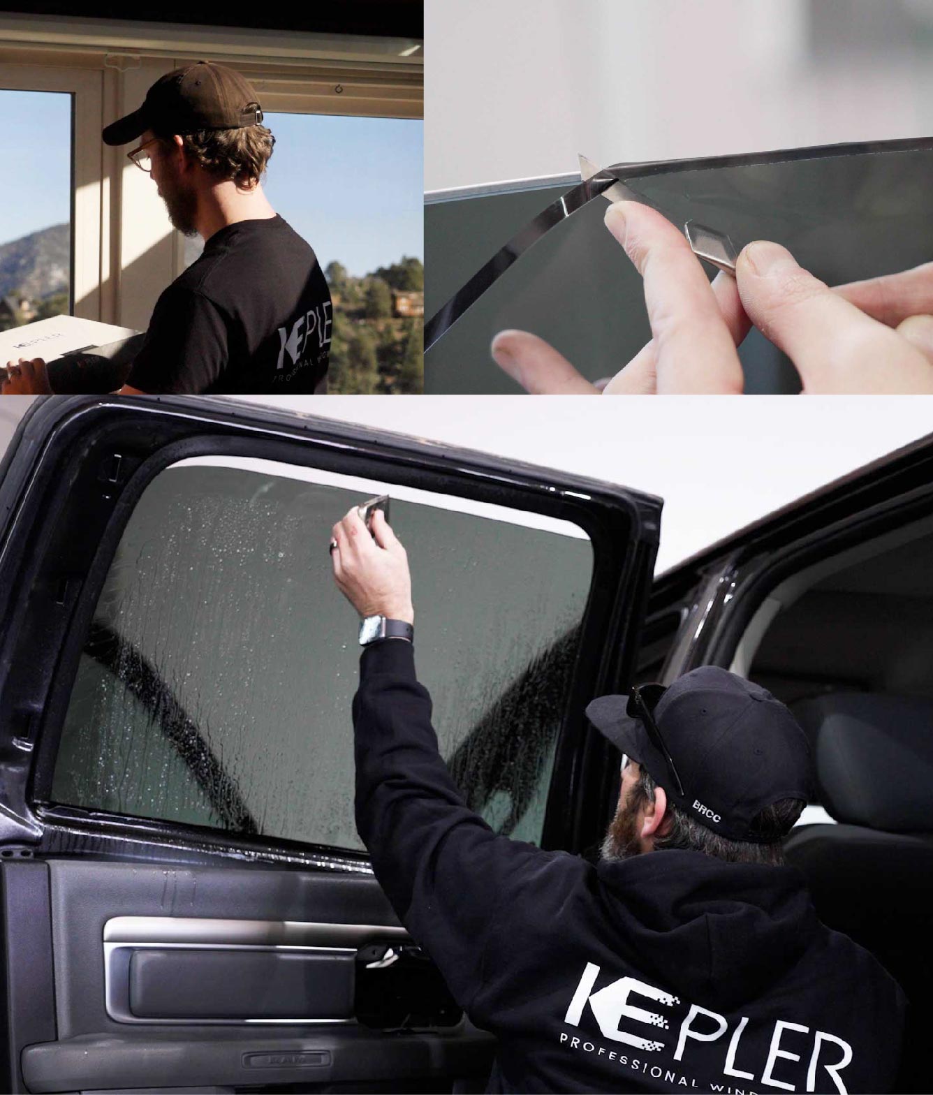 Kepler Window Tinting Specialists at Work in Grand Island, New York