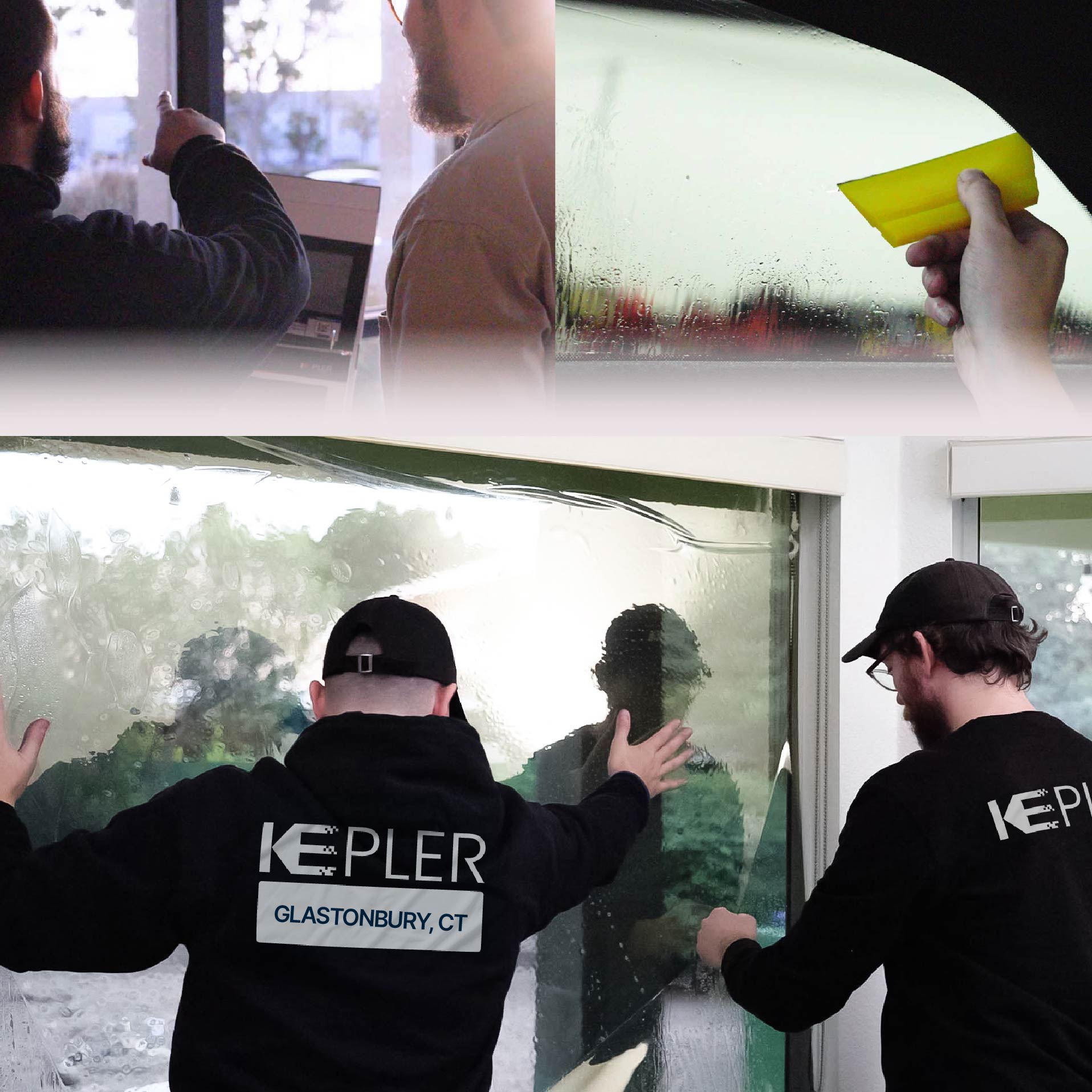 Kepler Specialist Performing Commercial Window Tinting in Glastonbury Glastonbury