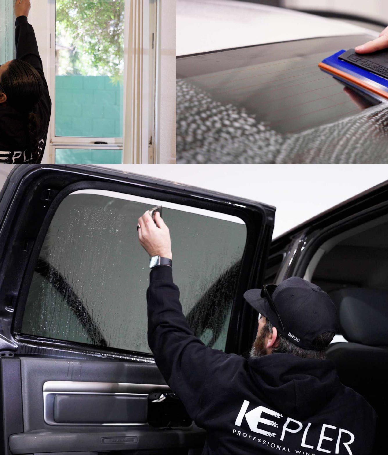 Kepler Window Tinting Specialists at Work in Raleigh, North Carolina