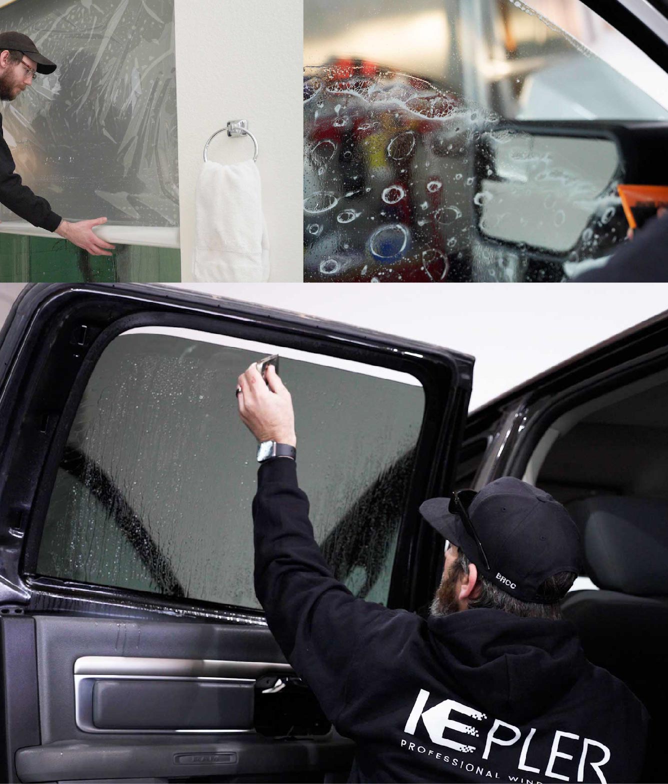 Kepler Window Tinting Specialists at Work in Fairfield, Connecticut