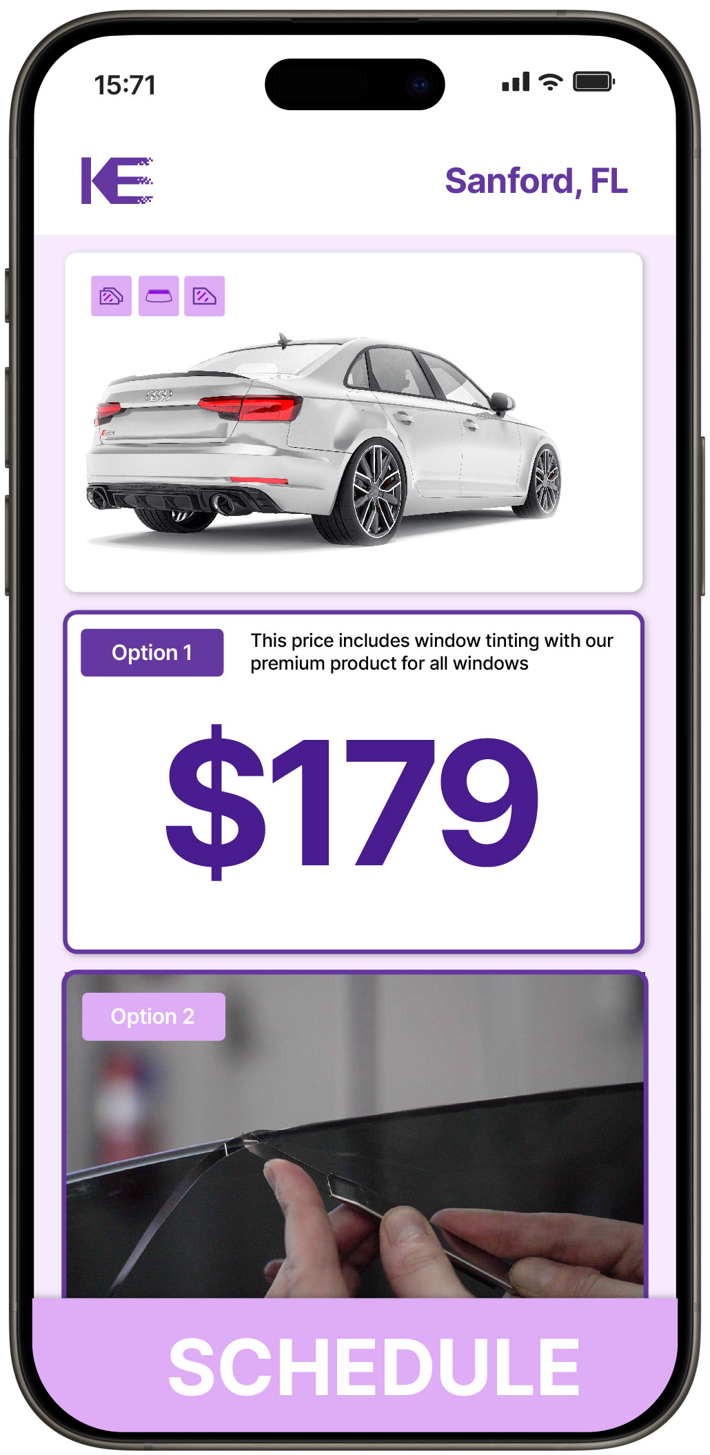 View Competitive Car Window Tinting Costs in Sanford, Florida