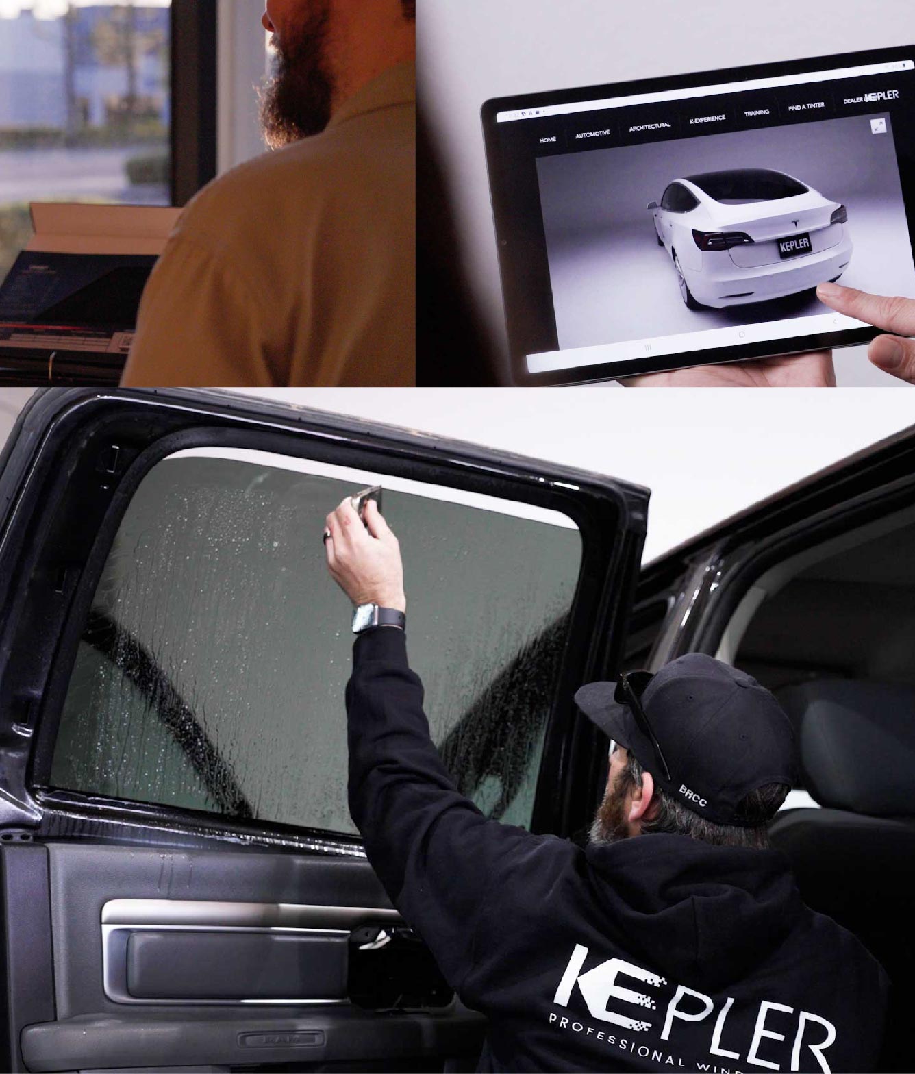 Kepler Window Tinting Specialists at Work in Maplewood, New Jersey