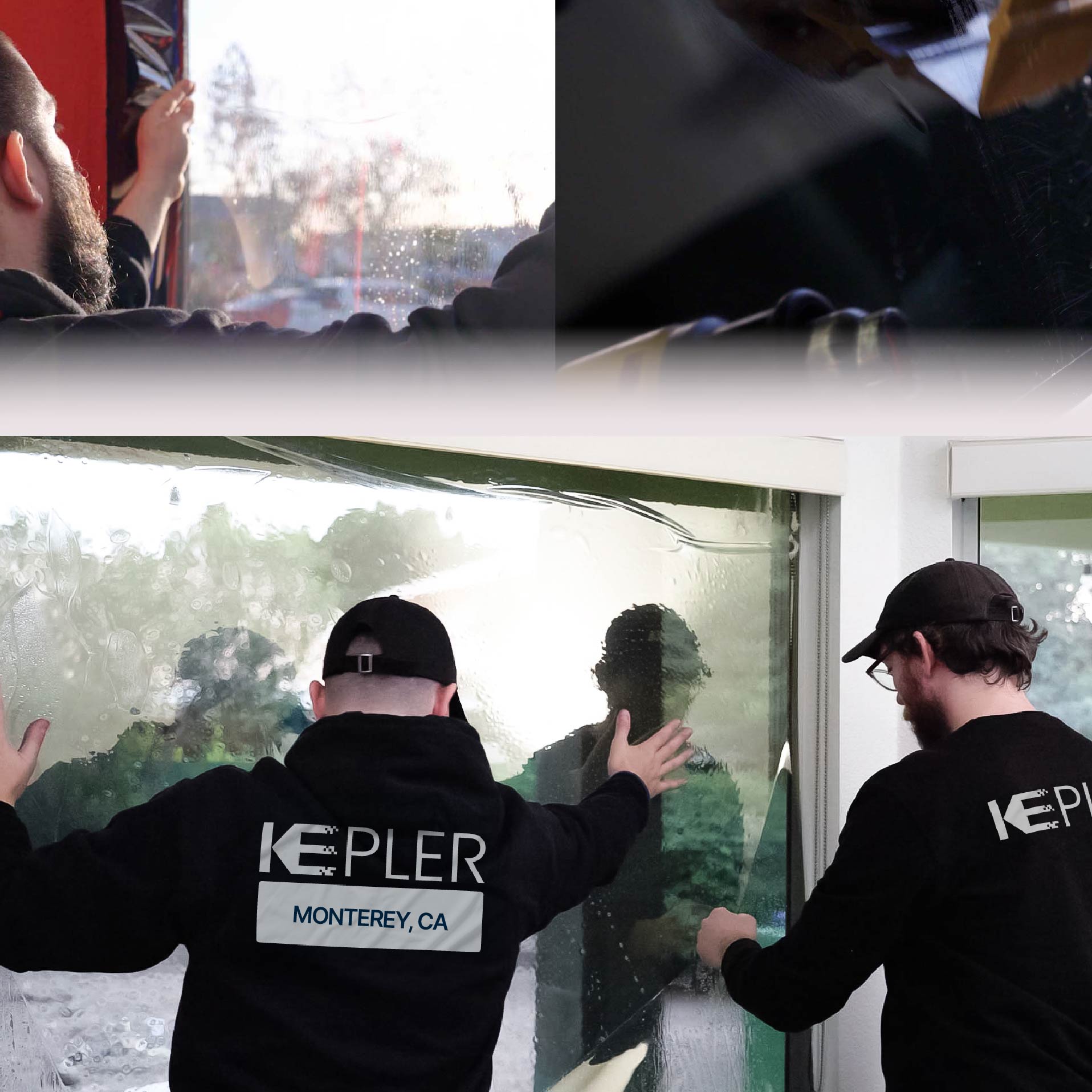 Kepler Specialist Performing Commercial Window Tinting in Monterey Monterey