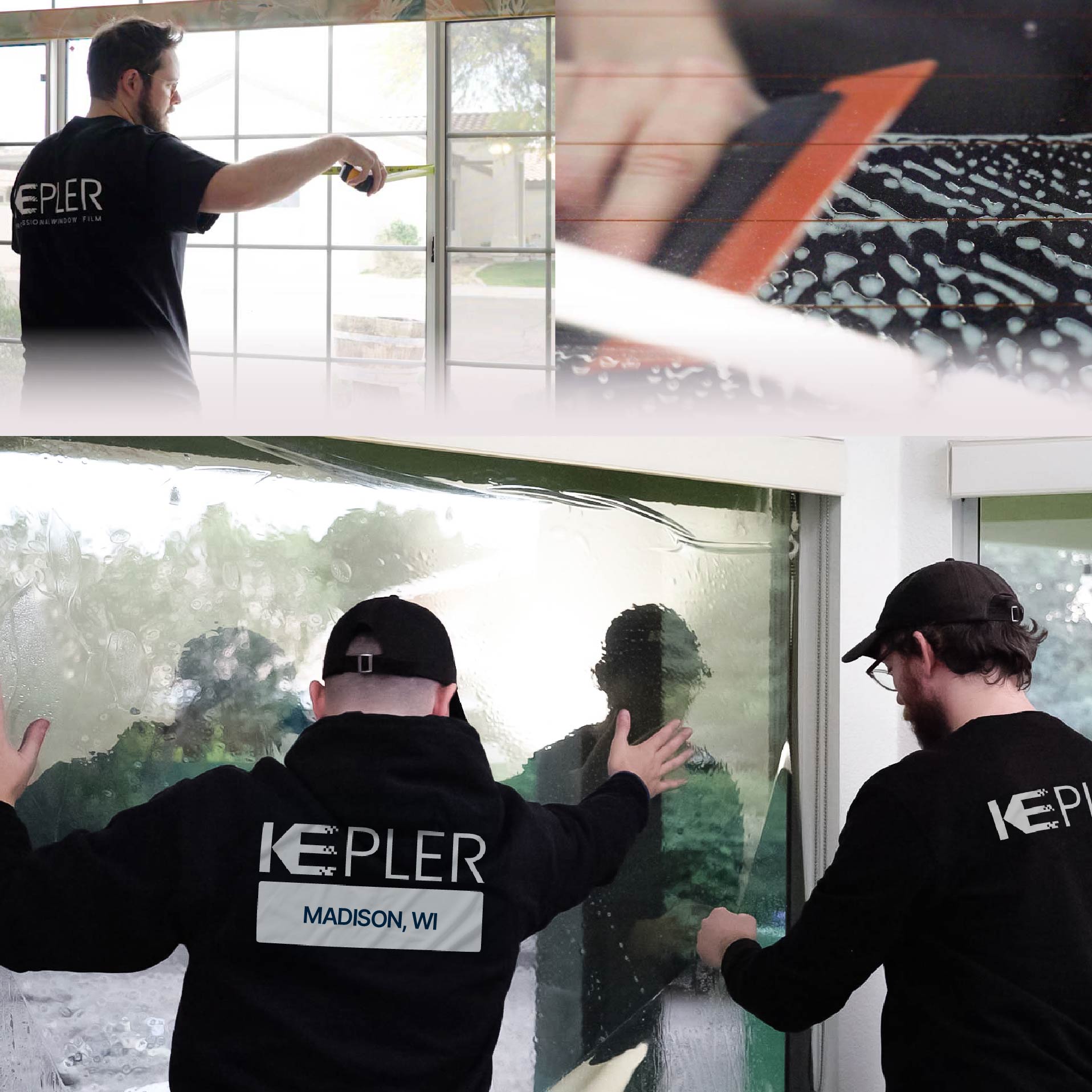 Kepler Specialist Performing Commercial Window Tinting in Madison Madison