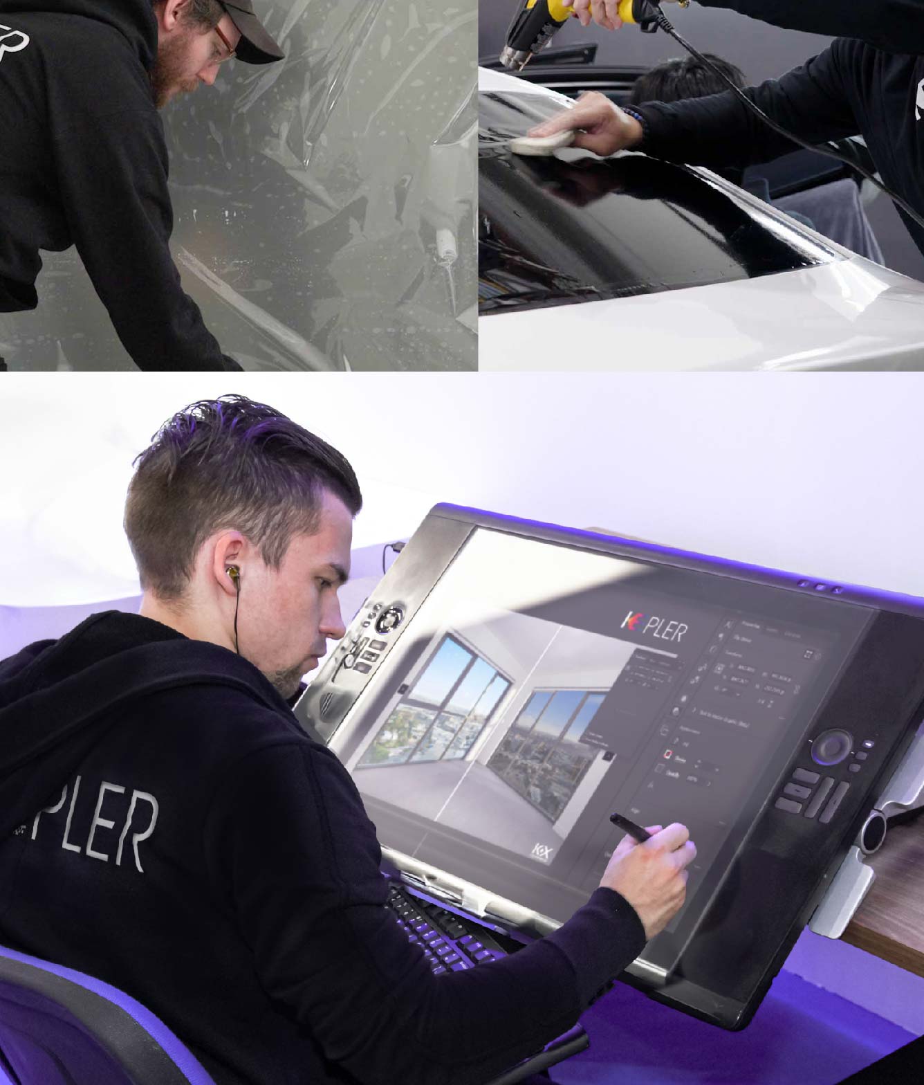 Kepler Specialist Performing Commercial Window Tinting in Bakersfield Bakersfield