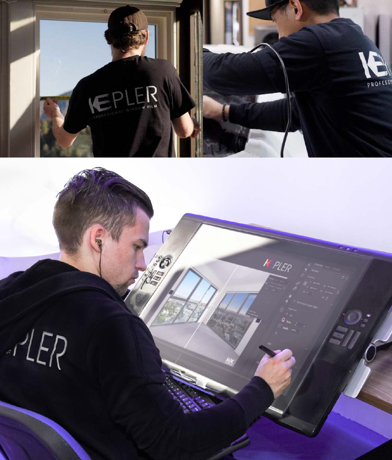 Kepler Specialist Performing Commercial Window Tinting in West Suffield West Suffield