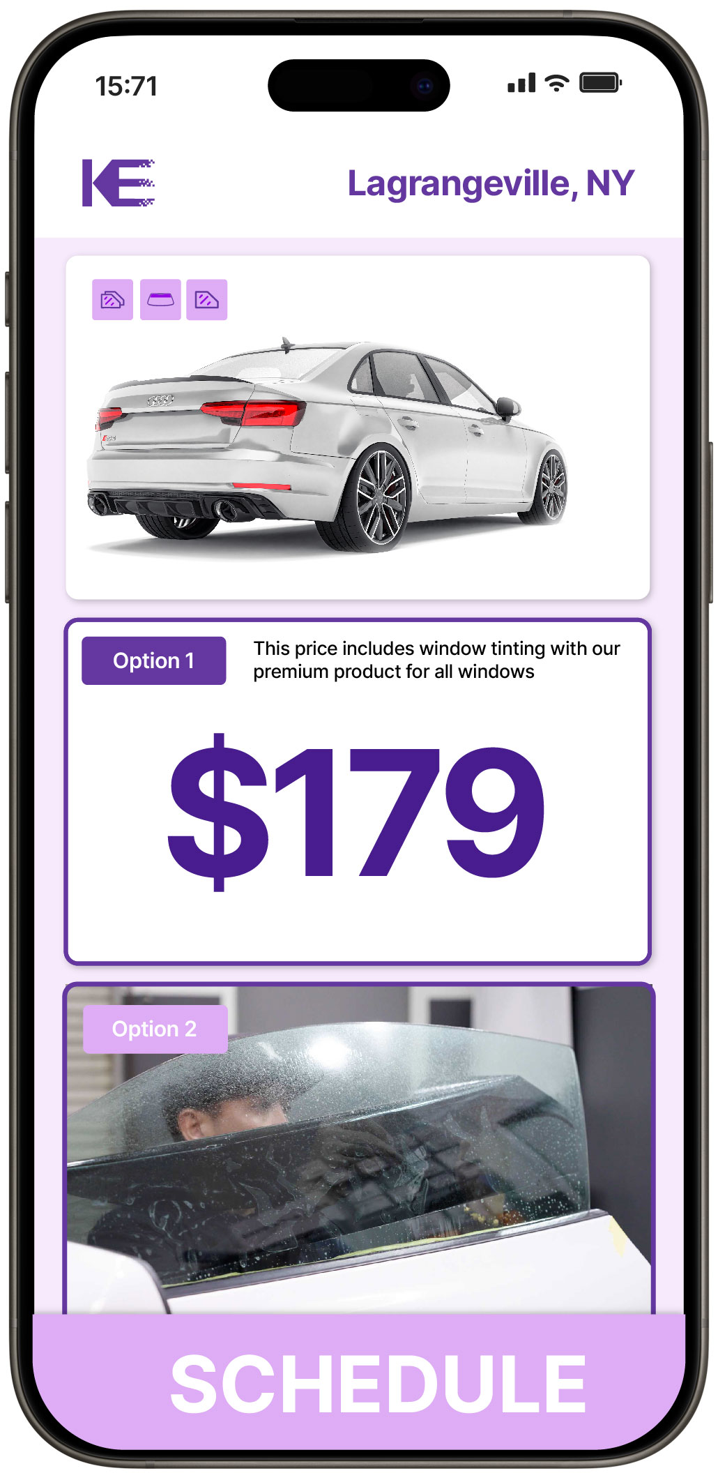 View Affordable Car Window Tinting Costs in Lagrangeville, New York