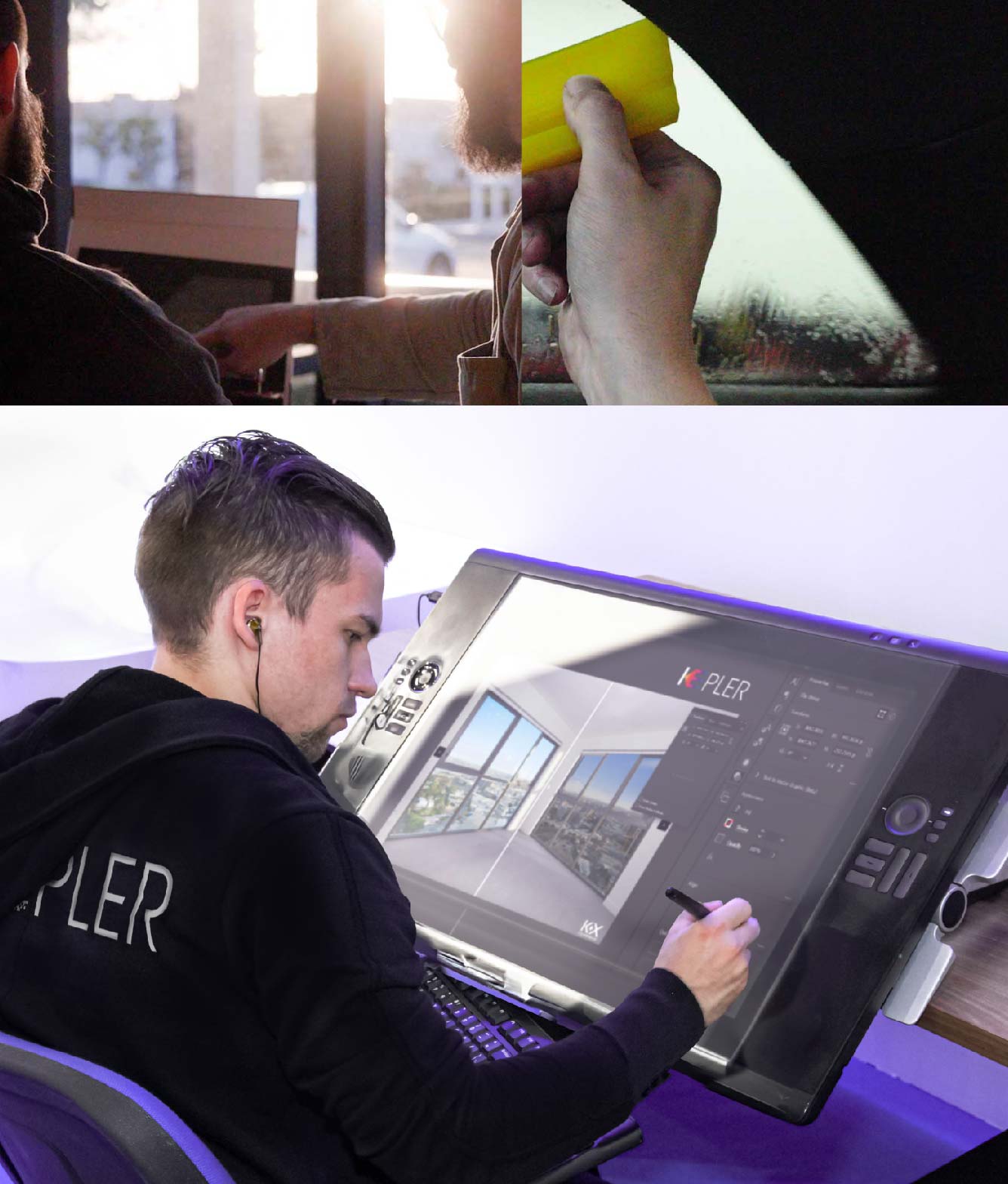 Kepler Specialist Performing Commercial Window Tinting in Springville Springville