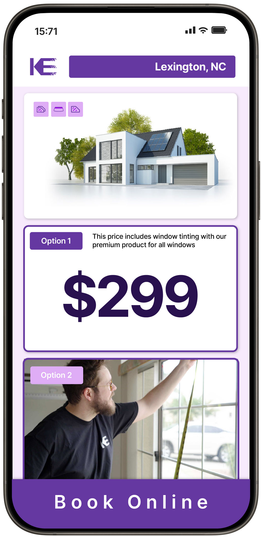 View Affordable Home Window Tinting Prices in Lexington, North Carolina