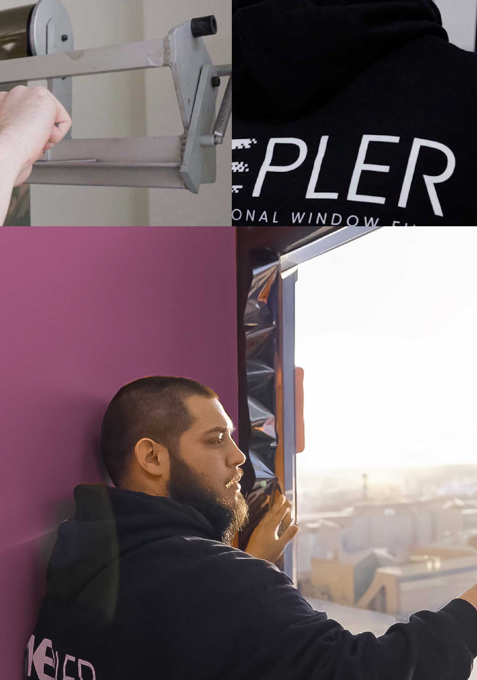 Kepler Specialist Installing Security Window Film in Woodmere New York