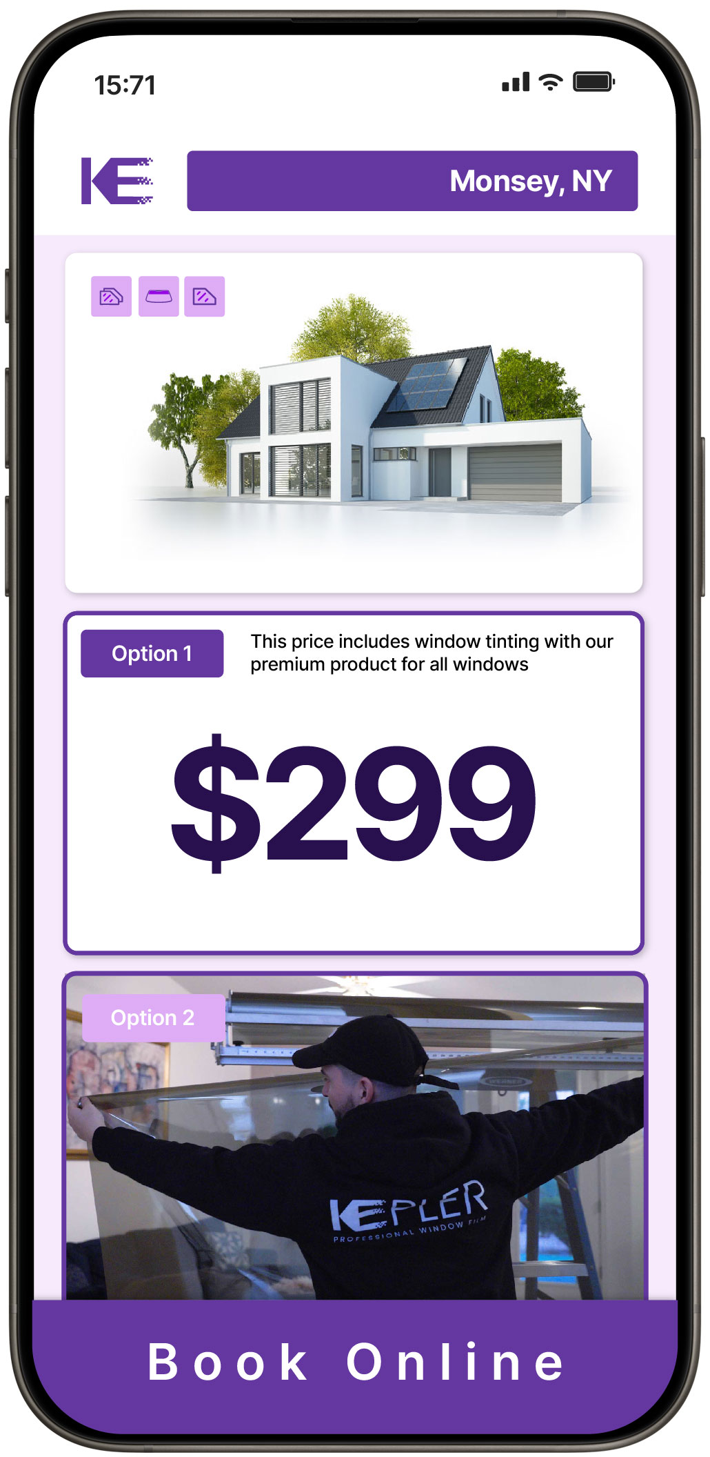 View Competitive Home Window Tinting Rates in Monsey, New York