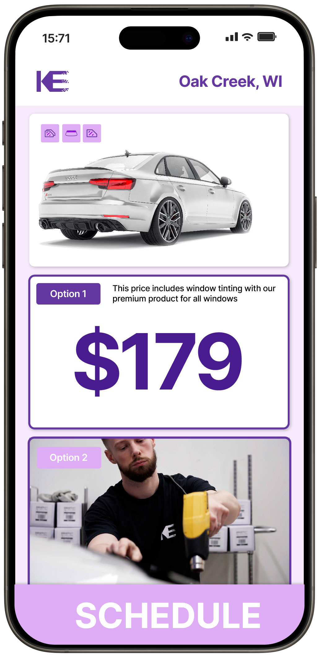 View Reasonable Car Window Tinting Rates in Oak Creek, Wisconsin