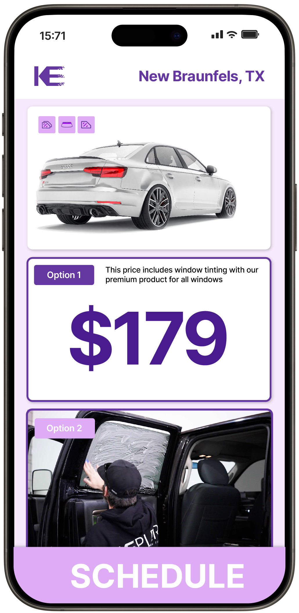 View Reasonable Car Window Tinting Costs in New Braunfels, Texas