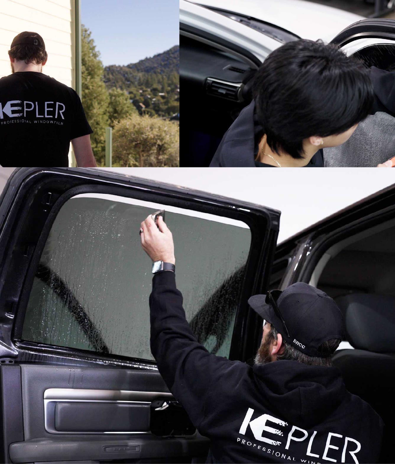 Kepler Window Tinting Specialists at Work in Summerville, South Carolina