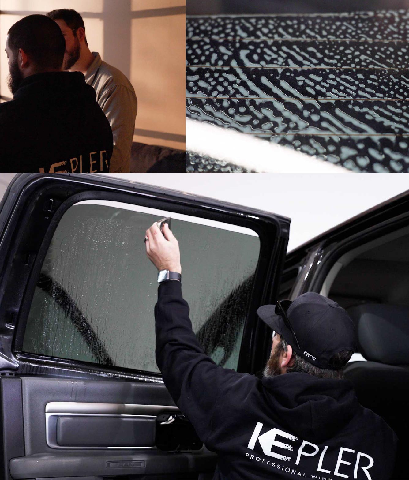 Kepler Window Tinting Specialists at Work in Wilmington, California