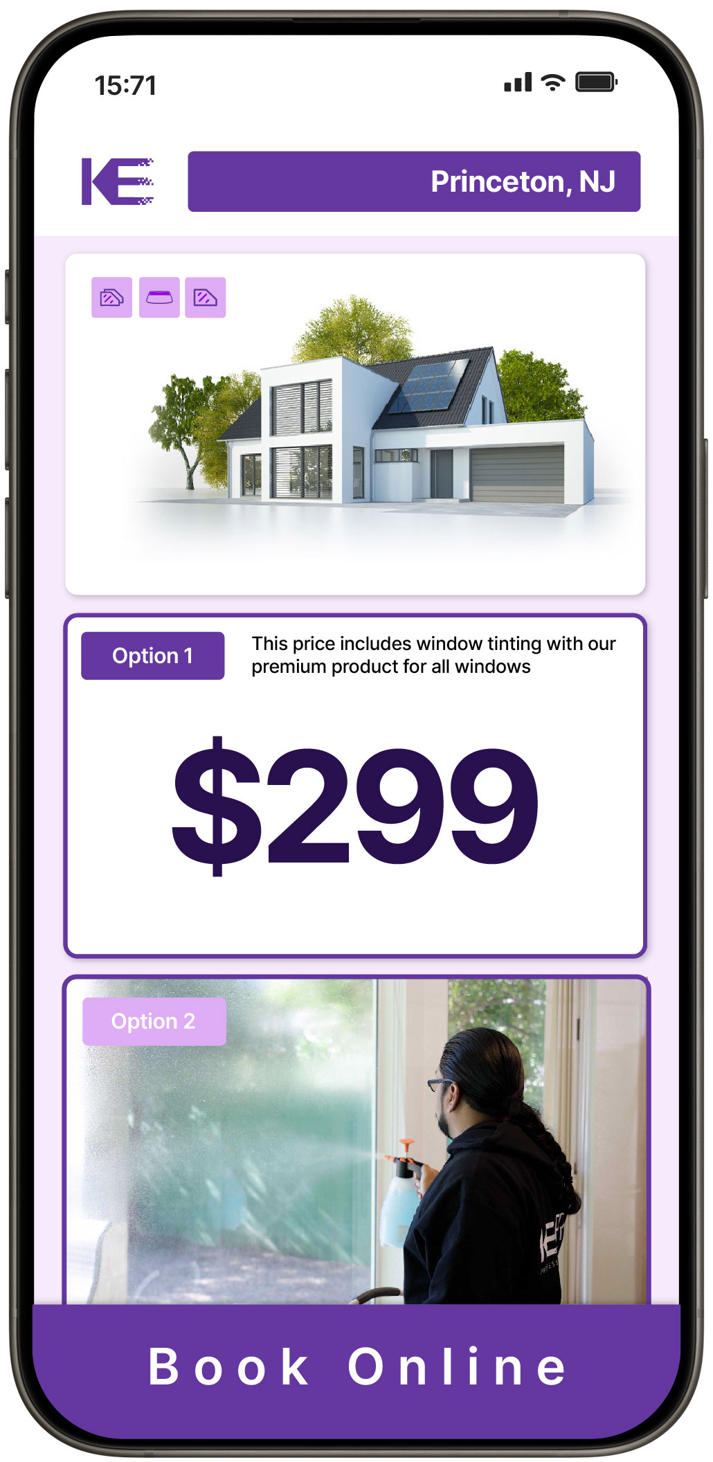 View Competitive Home Window Tinting Rates in Princeton, New Jersey