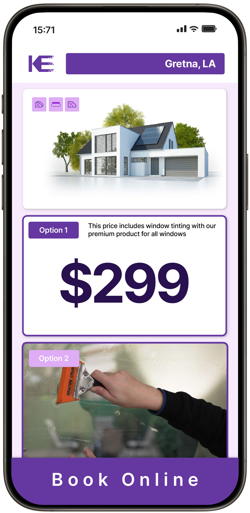 View Competitive Home Window Tinting Rates in Gretna, Louisiana