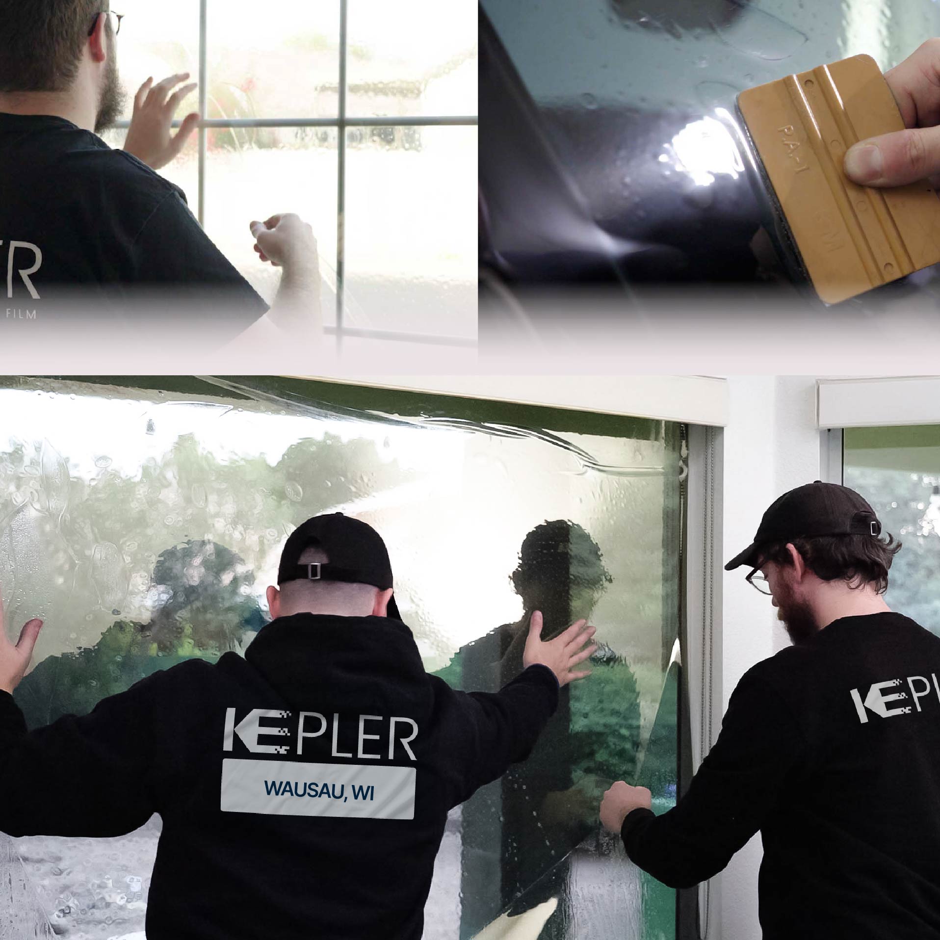 Kepler Specialist Performing Commercial Window Tinting in Wausau Wausau