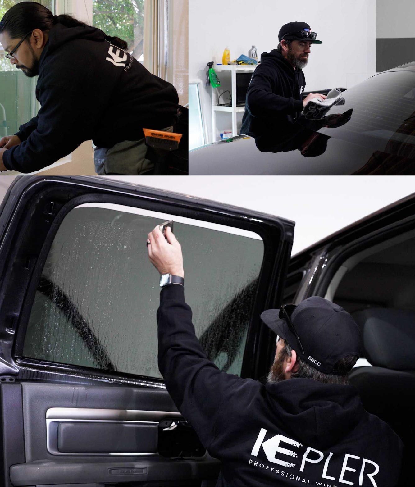 Kepler Window Tinting Specialists at Work in Newport News, Virginia