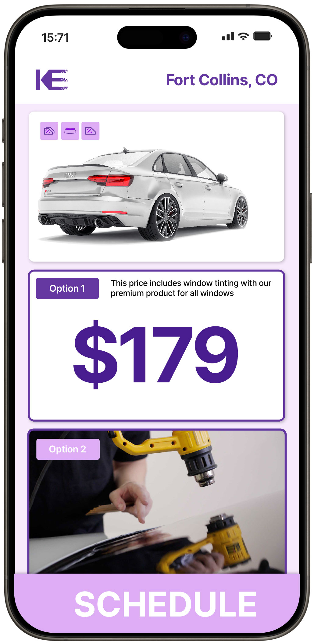 View Competitive Car Window Tinting Costs in Fort Collins, Colorado