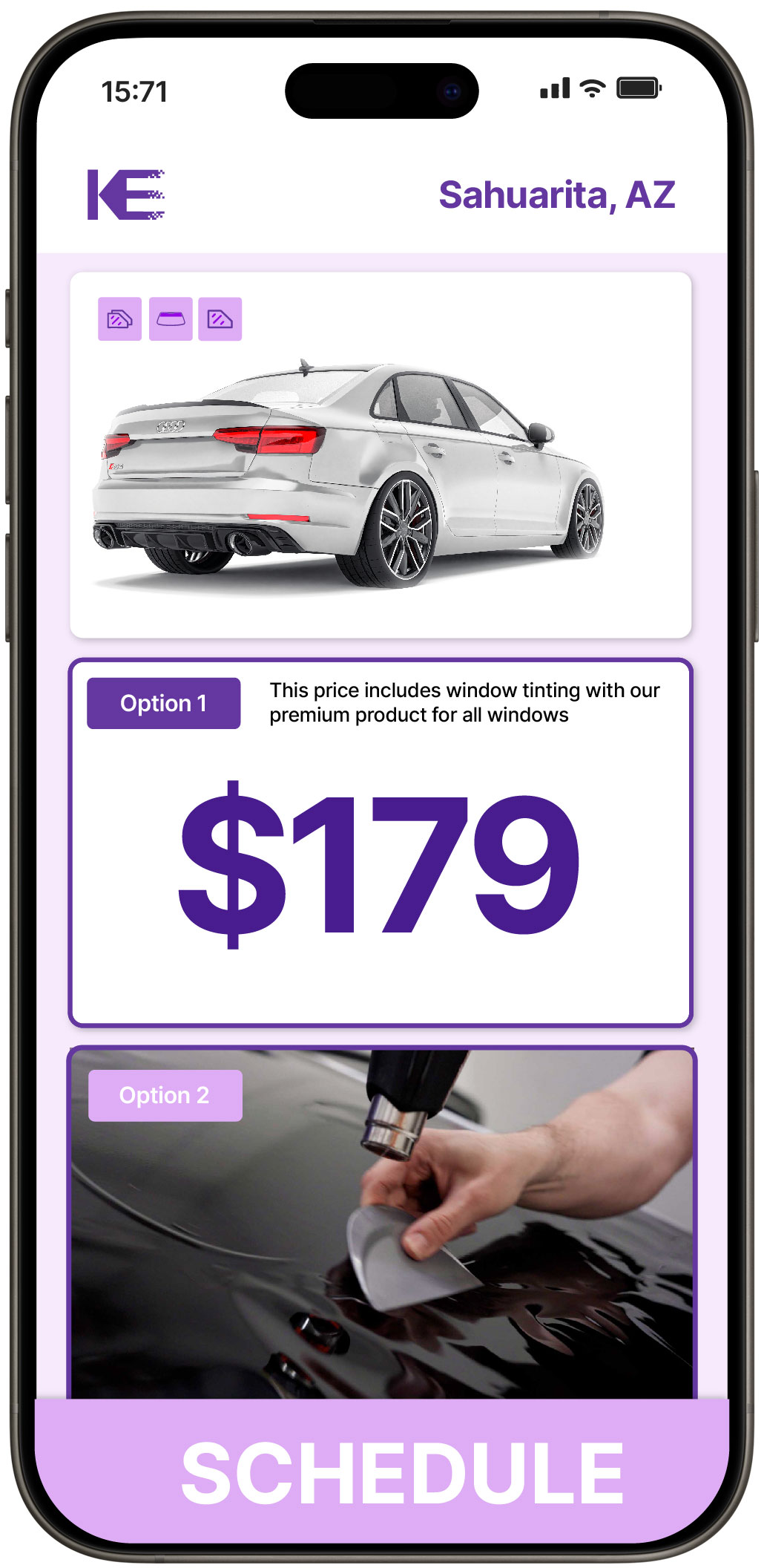 View Competitive Car Window Tinting Rates in Sahuarita, Arizona