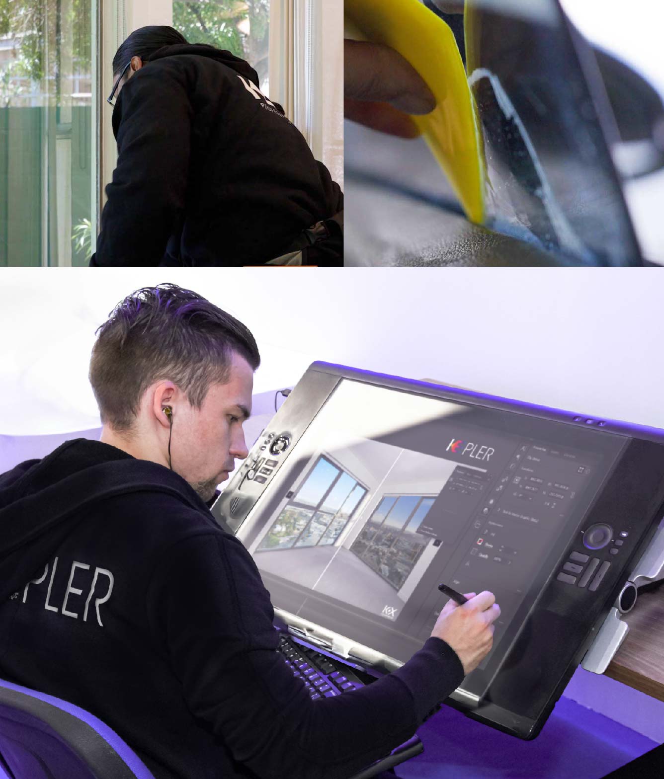 Kepler Specialist Performing Commercial Window Tinting in Dallas Dallas