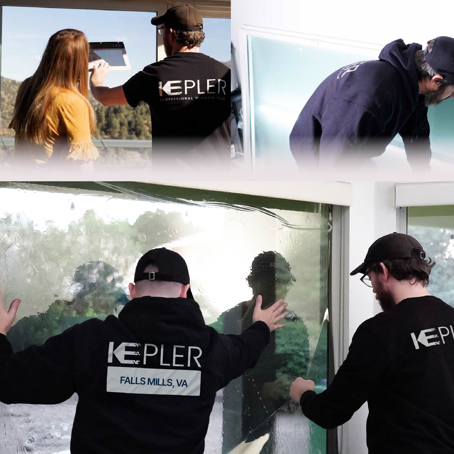 Kepler Specialist Performing Commercial Window Tinting in Falls Mills Falls Mills