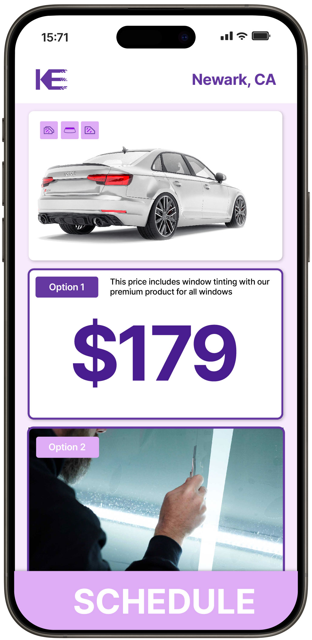 View Competitive Car Window Tinting Costs in Newark, California