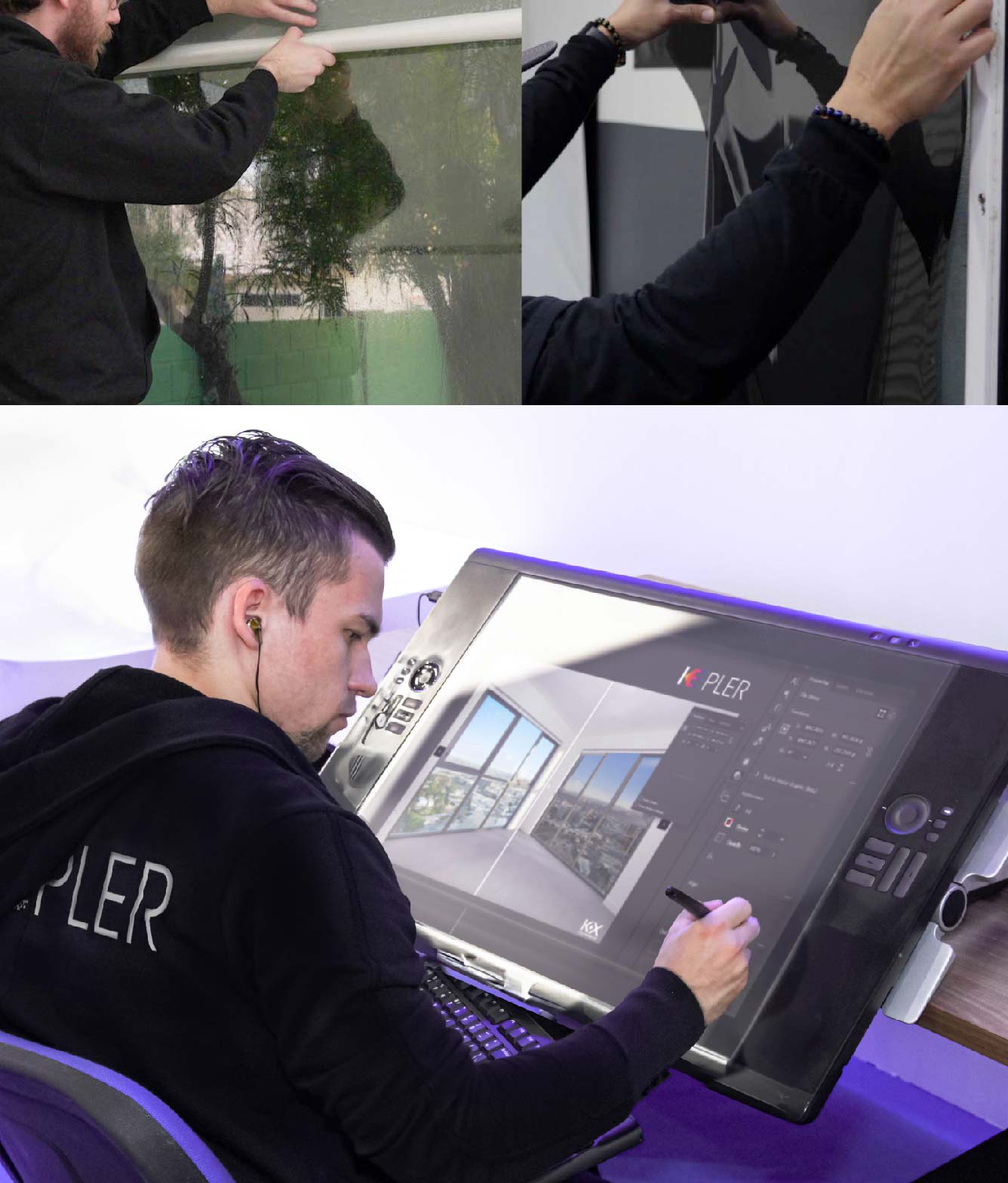 Kepler Specialist Performing Commercial Window Tinting in Spring Hill Spring Hill
