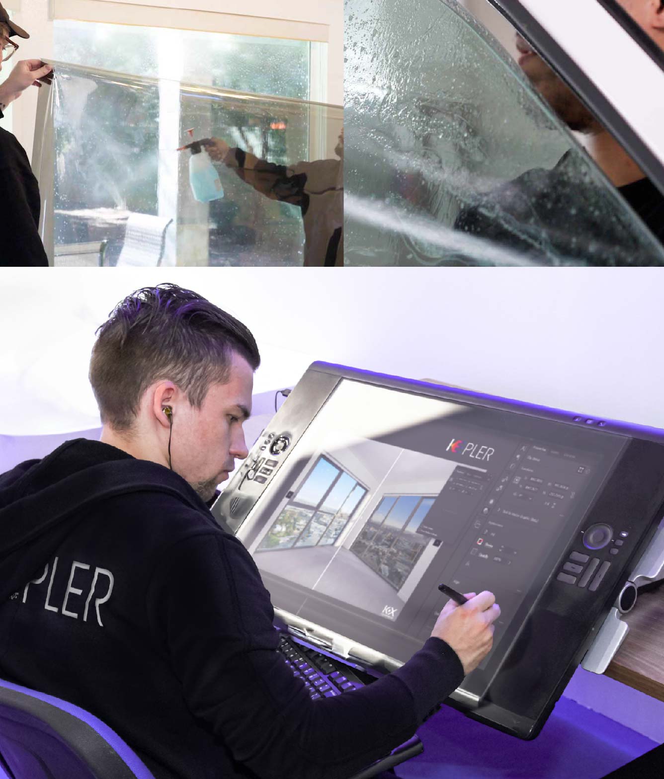 Kepler Specialist Performing Commercial Window Tinting in Wheat Ridge Wheat Ridge