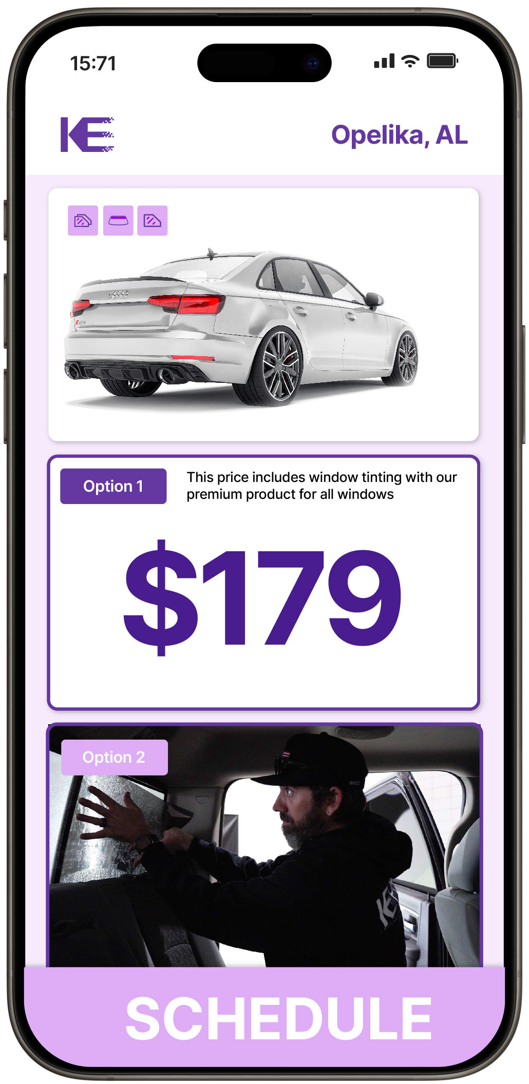 View Affordable Car Window Tinting Costs in Opelika, Alabama