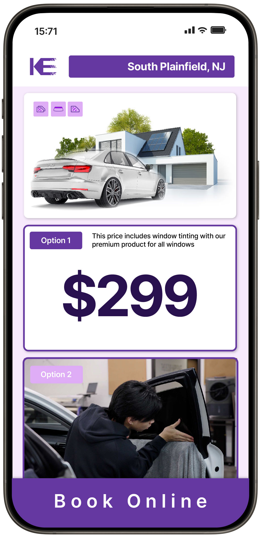 View Competitive Window Tinting Prices in South Plainfield, New Jersey