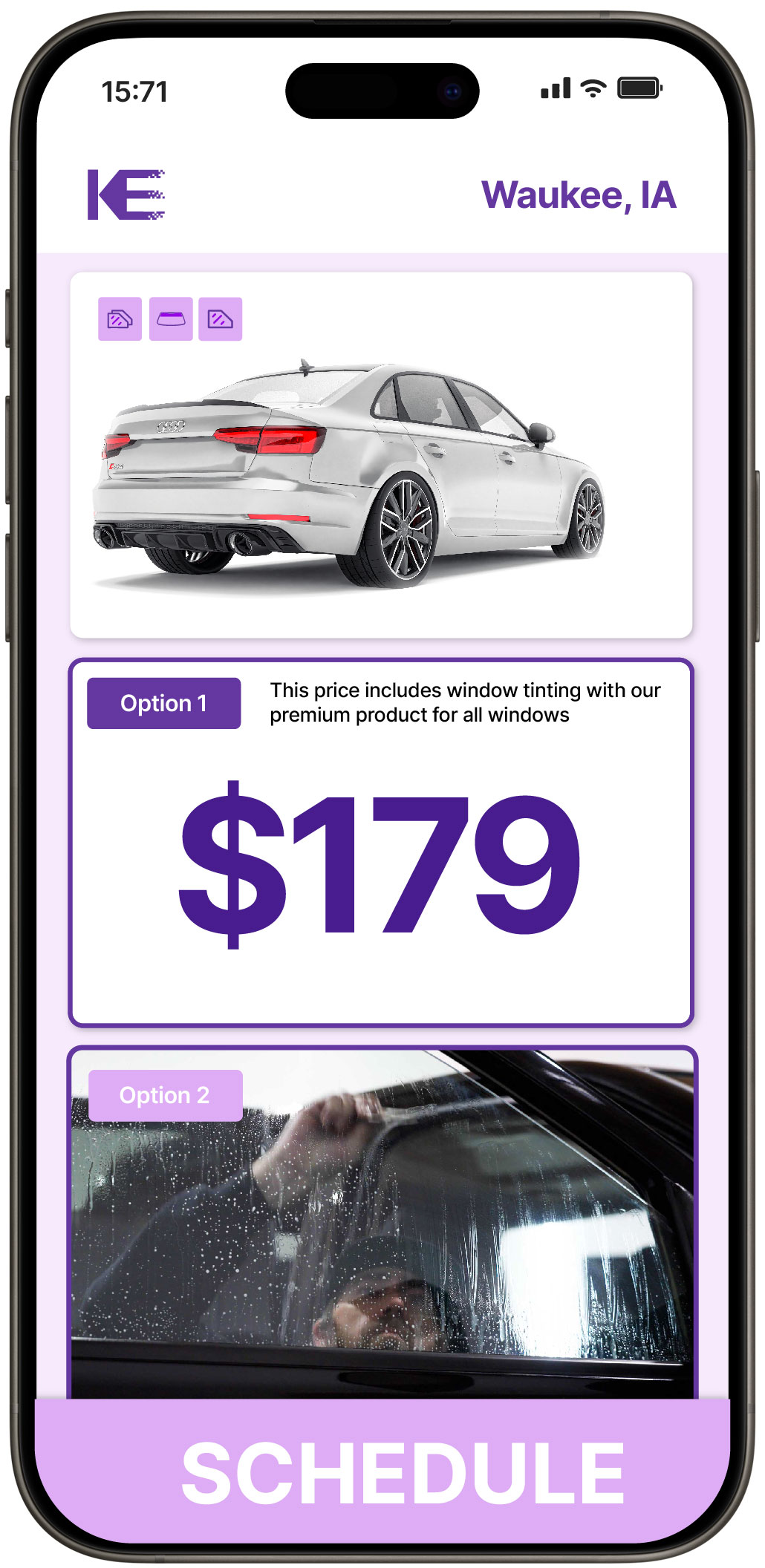 View Affordable Car Window Tinting Costs in Waukee, Iowa
