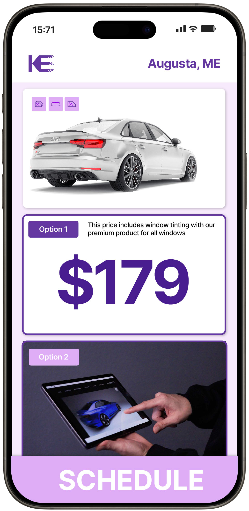 View Reasonable Car Window Tinting Rates in Augusta, Maine