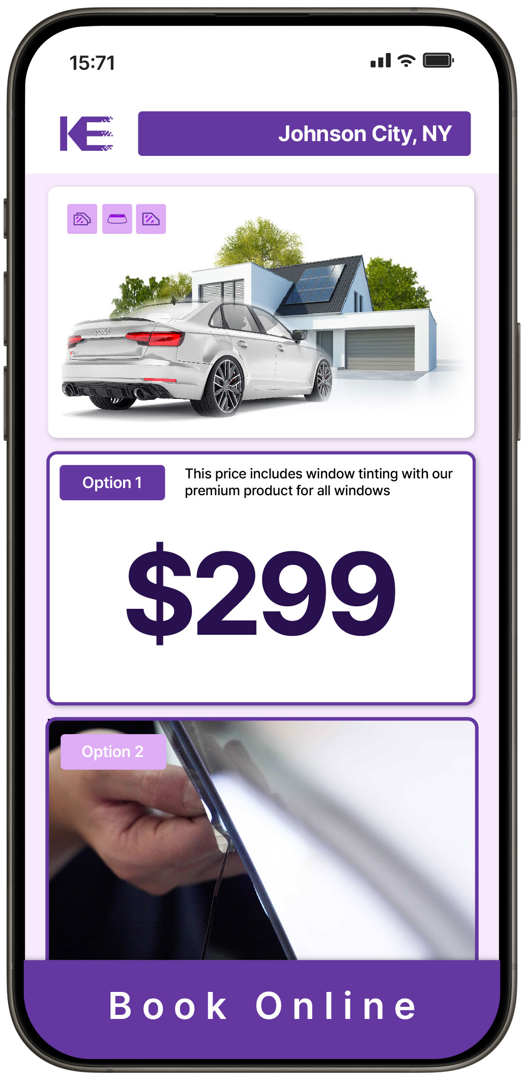 View Competitive Window Tinting Prices in Johnson City, New York