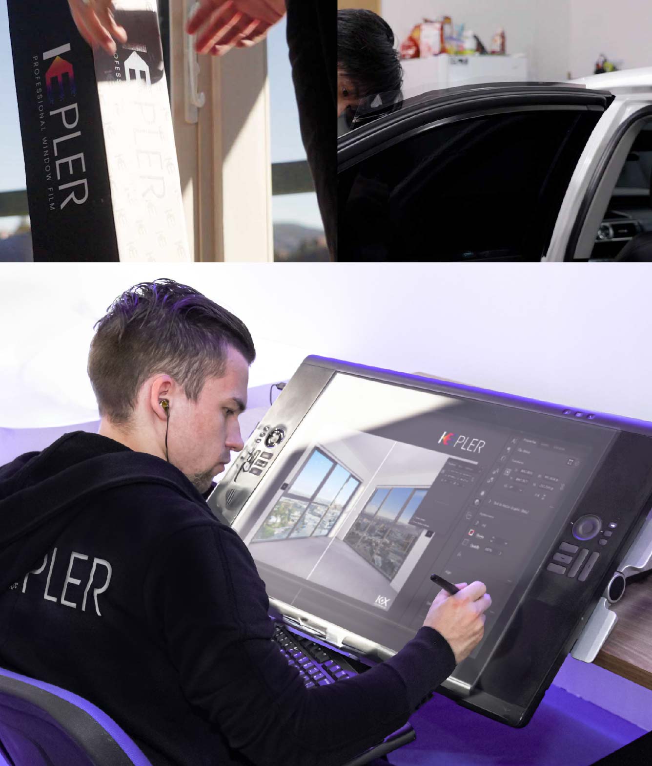 Kepler Specialist Performing Commercial Window Tinting in Colleyville Colleyville