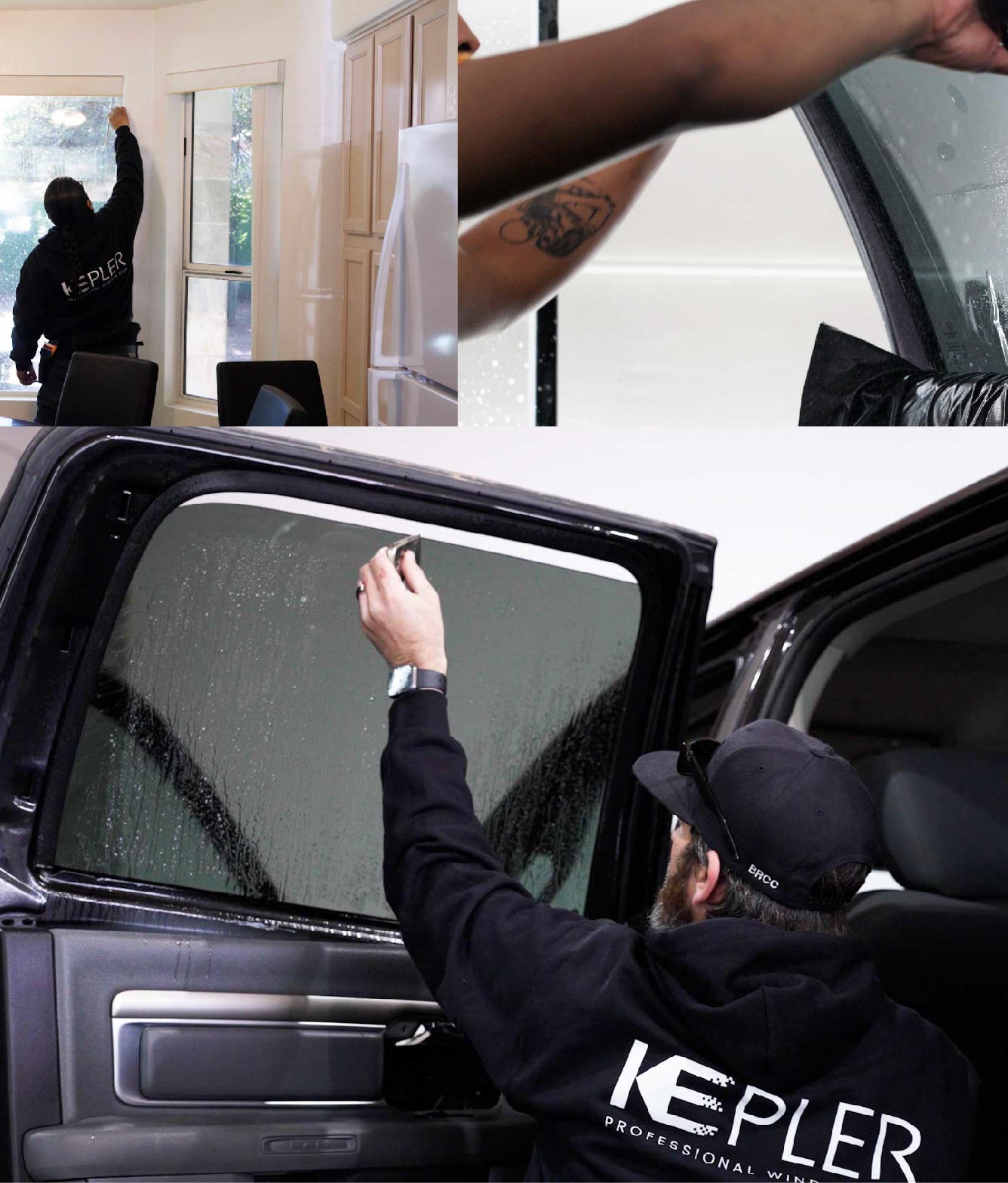 Kepler Window Tinting Specialists at Work in Long Beach, Mississippi