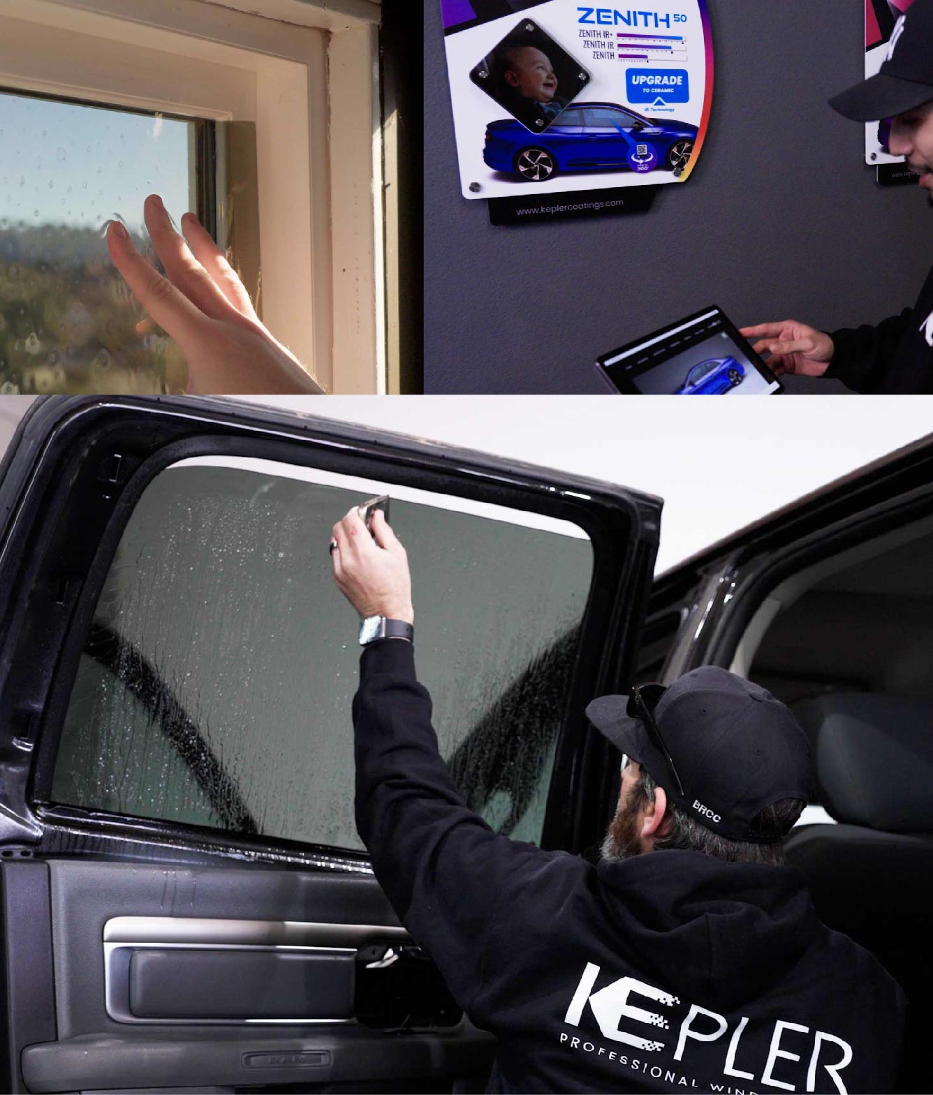 Kepler Window Tinting Specialists at Work in Marco Island, Florida