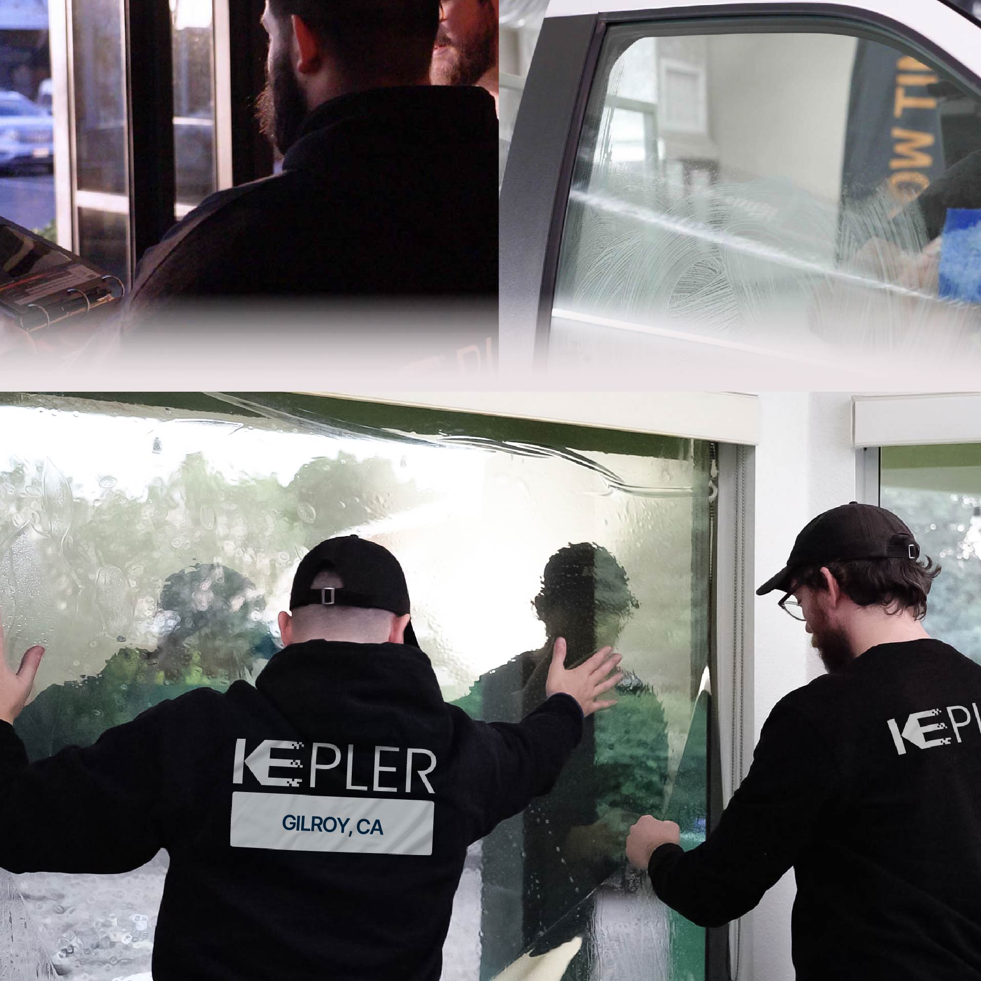 Kepler Specialist Performing Commercial Window Tinting in Gilroy Gilroy