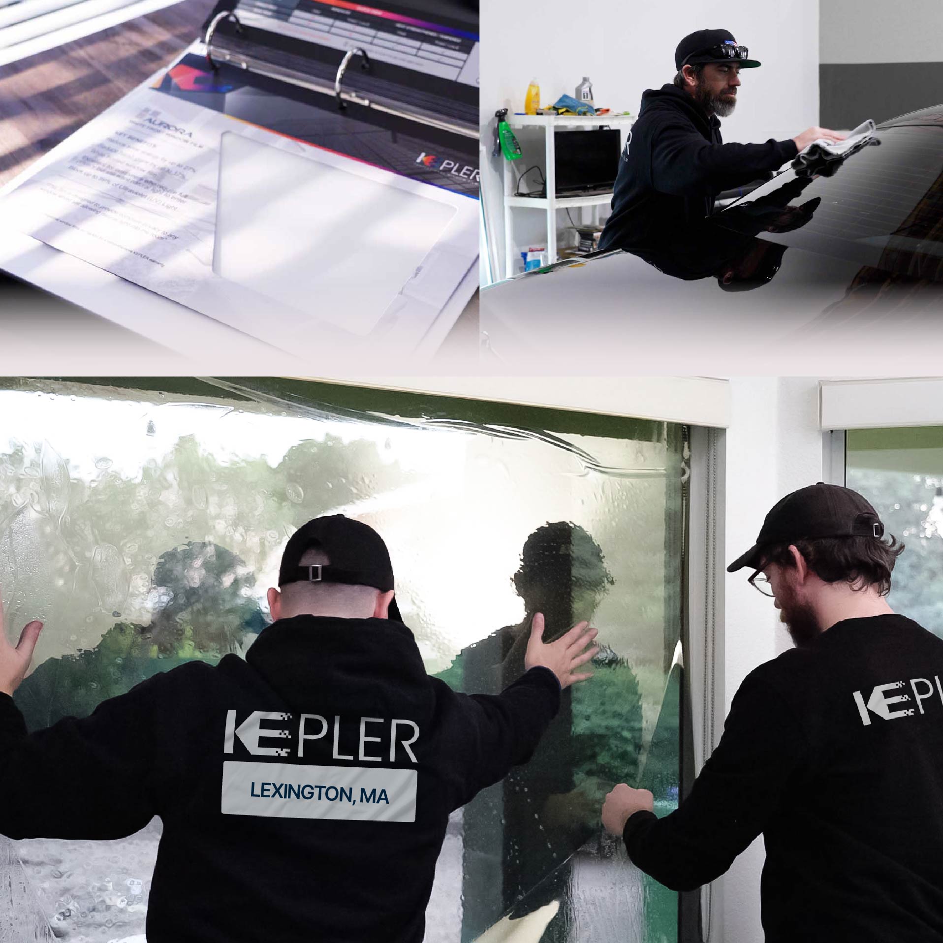 Kepler Specialist Performing Commercial Window Tinting in Lexington Lexington