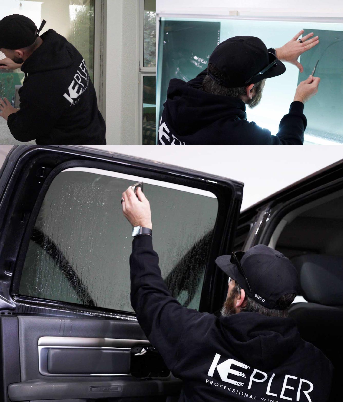 Kepler Window Tinting Specialists at Work in Bullhead City, Arizona