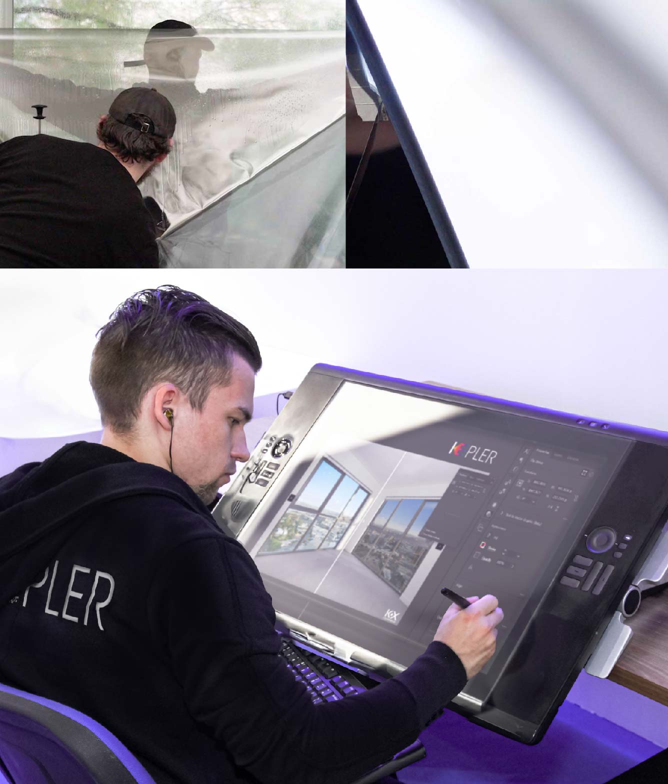 Kepler Specialist Performing Commercial Window Tinting in San Dimas San Dimas