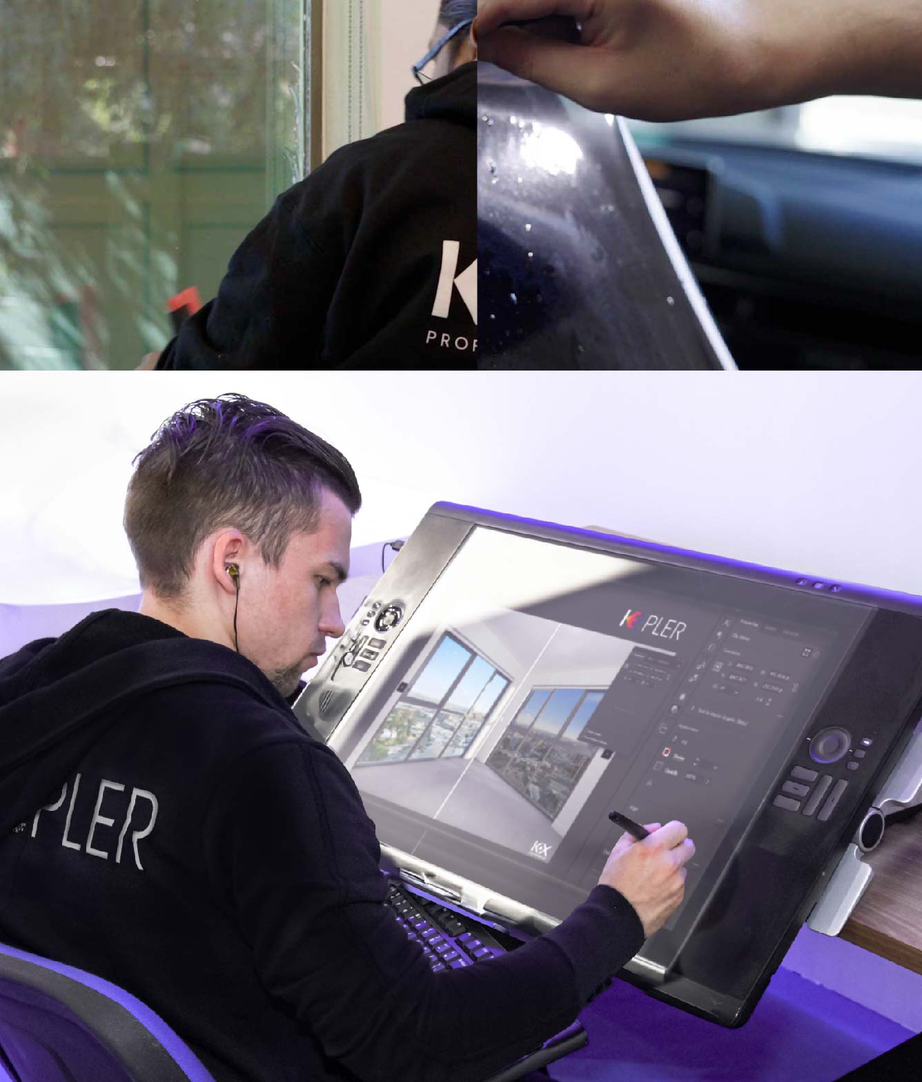 Kepler Specialist Performing Commercial Window Tinting in Woonsocket Woonsocket